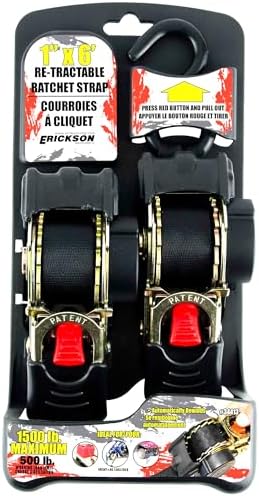 Erickson Pro Series Ratcheting Tie-Down Strap - Image 2