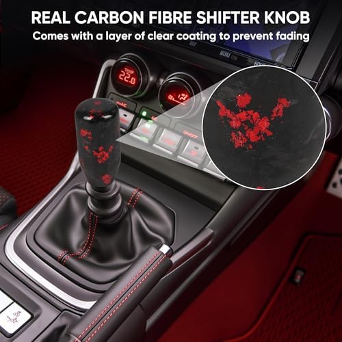 Carbon Fiber Shift Knob Forged Marble Pattern Unique Designed - Image 3