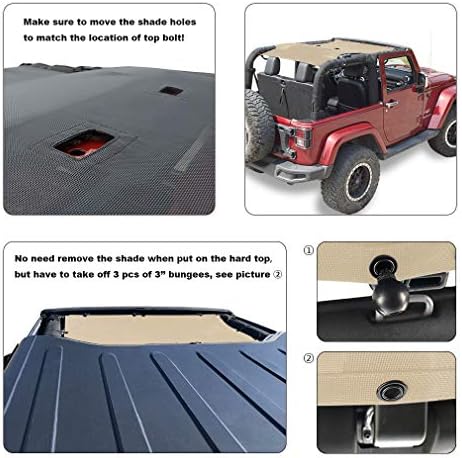 JK Sun Shade Top Compatible - Image 3