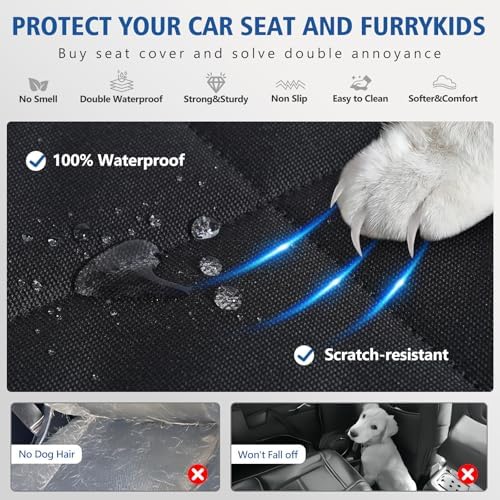 Btefd XL Hard Bottom Dog Back Seat Cover - Image 4