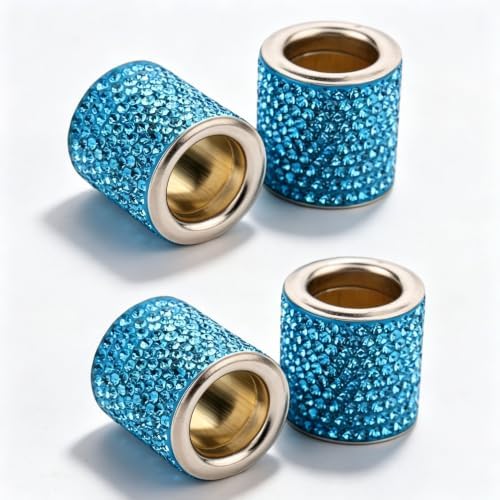 4PCS Bling Auto Headrest Decor Rings - Image 2