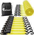 CARTMAN Ratchet Tie Down Straps, 1 in x 15 ft, 1500 lb by CARTMAN