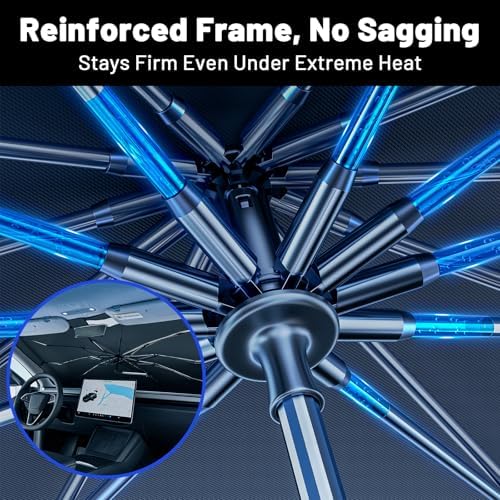 Car Windshield Sun Shade for Audi A4 A5&S5 RS5 2018-2026, 1:1 Exact Fit - Image 5