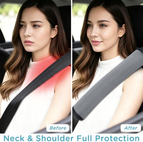 Waterproof Neoprene Car Seat Belt Cover, 15.5 Inch - Image 7