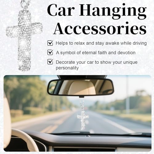 BFXM Cross for Car Mirror Hanging - Image 6