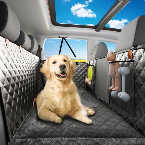 Car Back Seat Pet Cover for Dogs Back Seats Protector, Soft Inflatable Cushion by Unknown