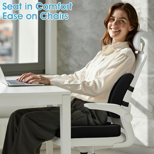 CushZone Seat Cushion and Lumbar Support Pillow - Image 6