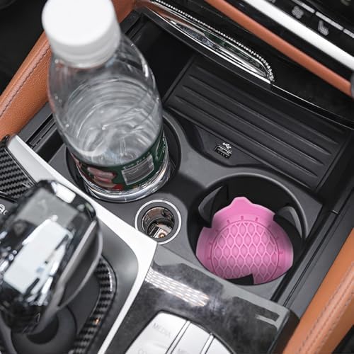 Zpana 4PCS Car Cup Holder Coasters, Silicone Non-Slip Vehicle Cup Recessed Mats - Image 4