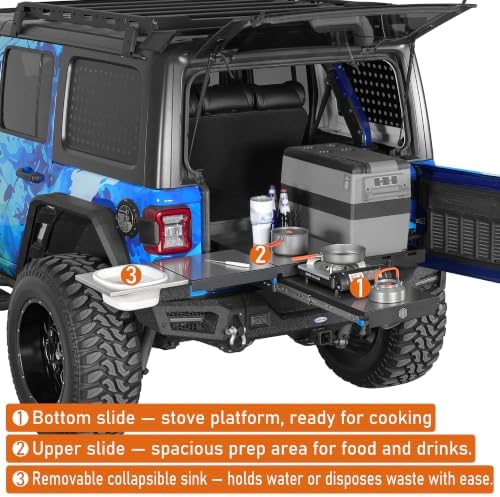 Hooke Road Tailgate Table Fridge Slide Out Tray - Image 5