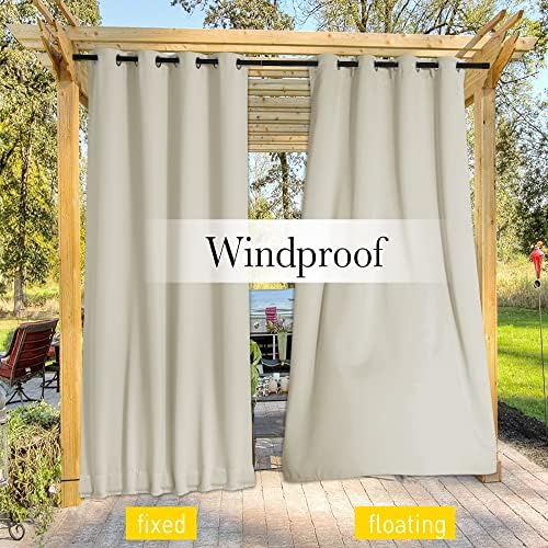 NICETOWN Windproof Outdoor Curtains - Image 3