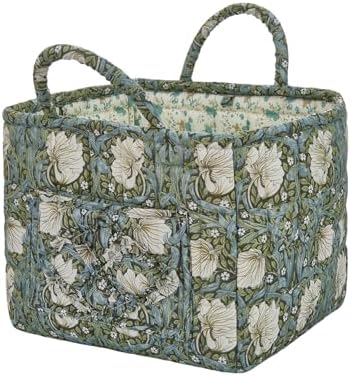 Car Storage Basket for Back Seat, Aesthetic Fabric Storage Basket for Clothes by Unknown
