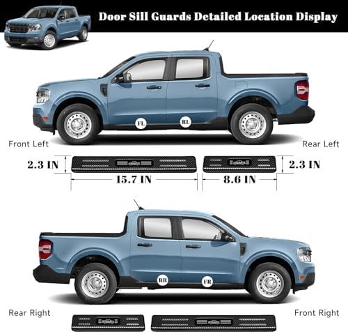 4PCS Car Door Edge Guards Door Sill Protector - Image 5