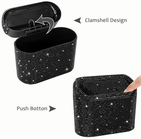Accmor Bling Car Trash Can - Image 3