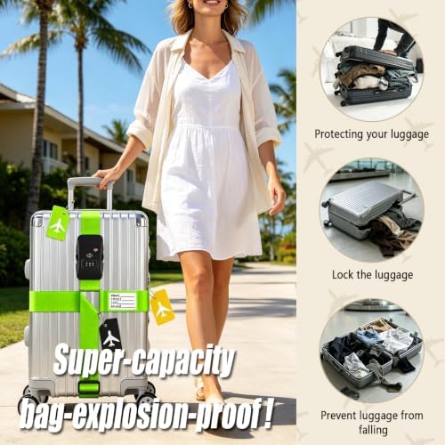 Luggage Straps for Suitcases - Image 2