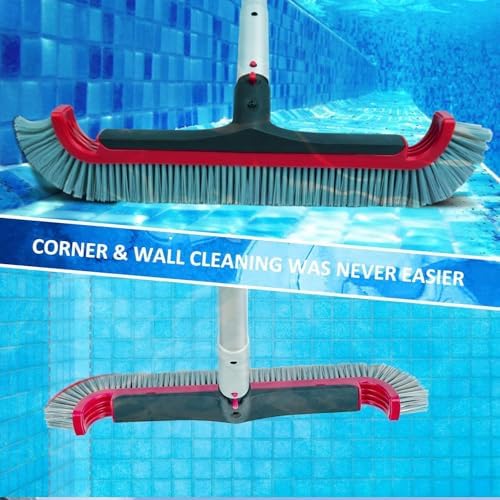 Swimming Pool Brush with Pole - Image 5