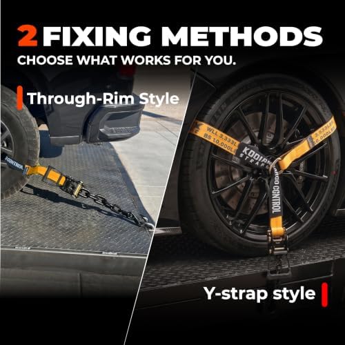 4 Pack Ratchet Car Tie Down Strap - Image 5