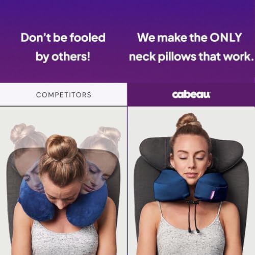 Cabeau Evolution S3 Airplane Travel Pillow - Image 3