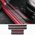 Door sill Protector, （4PC red） by TACOPETS
