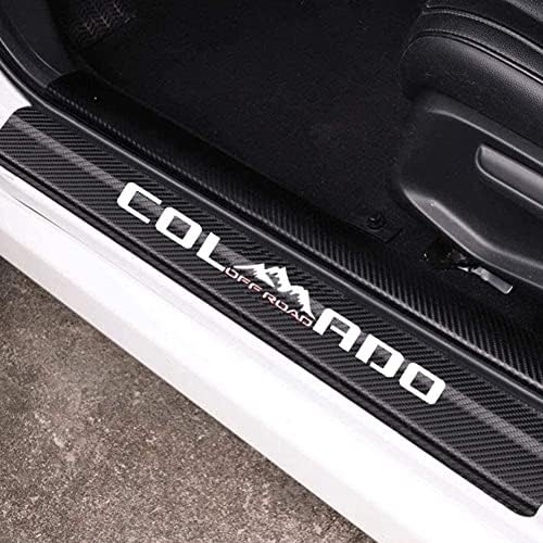 MAXMILO 4Pcs Car Door Sill Protector Reflective by Unknown