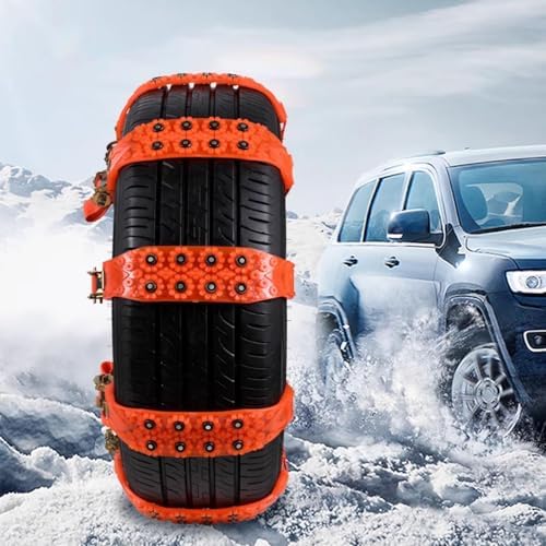 Snow Tire Chains for Fiat 124 Spider Classica Convertible 2017-2020, Traction - Image 2