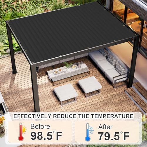 Cool Area Sun Shade Cloth with Grommets - Image 3
