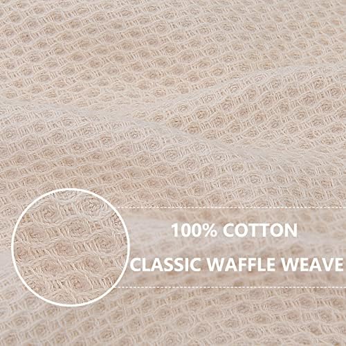 Homaxy 100% Cotton Waffle Weave Kitchen Dish Cloths 24-Pack - Image 2
