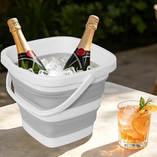 Collapsible Bucket, 1.32 Gallon 5L Small Mop Bucket - Image 6