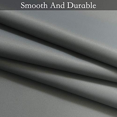SimpleHome Grey to White Ombre Room Darkening Curtains 84 inches, 1 Panel - Image 6