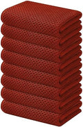 Kitinjoy 100% Cotton Waffle 8-Pack Kitchen Towels by Kitinjoy