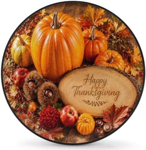 Thanksgiving Spare Tire Cover Waterproof Dust-Proof Spare Wheel Covers by Unknown