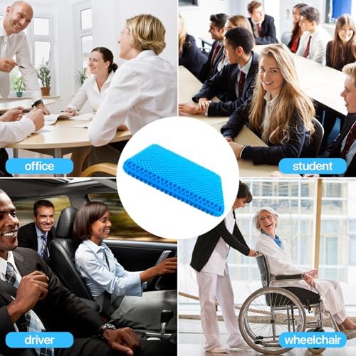 Gel Seat Cushion for Long Sitting, Cushion for Wheelchair - Image 4