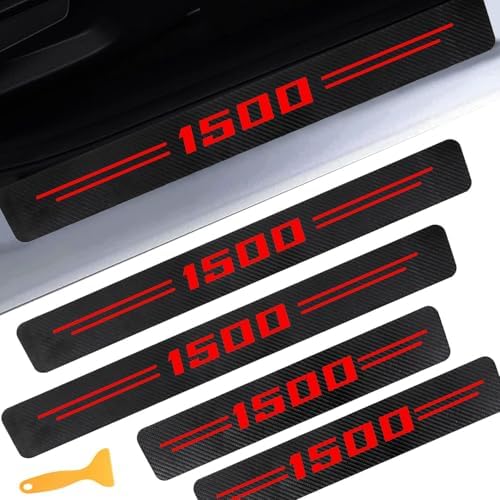 LINOAH Door Sill Protectors for RAM 1500 by LINOAH