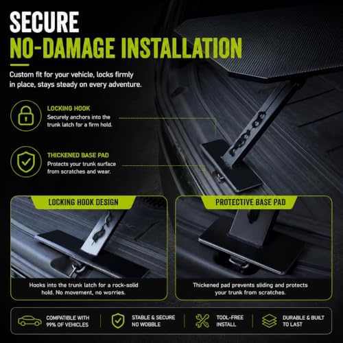 Rear Cargo Table for Tesla Model Y Long Range 2020-2026, Foldable SUV Camping - Image 5