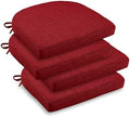 downluxe Indoor Chair Cushions for Dining Chairs, Soft and Comfortable Textured by Downluxe