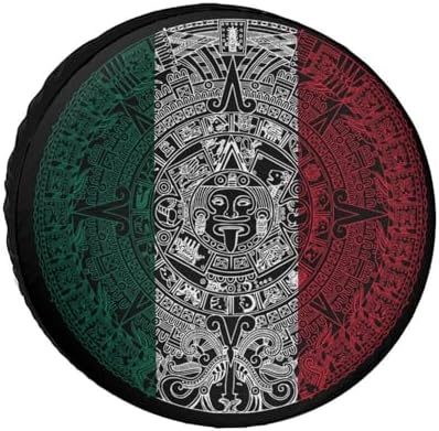 Mexico Aztec Calendar Tire Covers, Dust-Proof Weatherproof Wheel Covers Wheel - Image 7