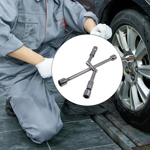 14-Inch Foldable 4-Way Lug Wrench Set - Image 7
