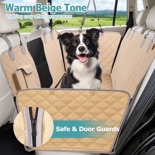 Bark Lover Dog Car Seat Covers for Back Seat, Waterproof Car Seat Protector for - Image 2