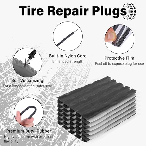 Sixzoo 30 PCS Tire Plugs Heavy Duty - Image 3