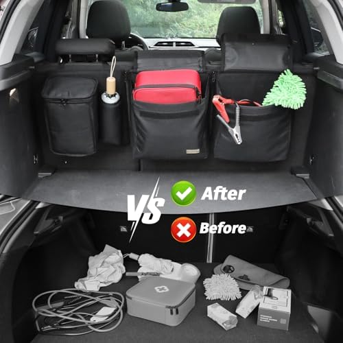 Trunk Organizer with Cooler for Small & Compact SUV - Image 6