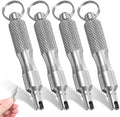 4 PCS Valve Core Removal Tool Keychain, Stainless Steel Tire Valve Stem Tool by Unknown