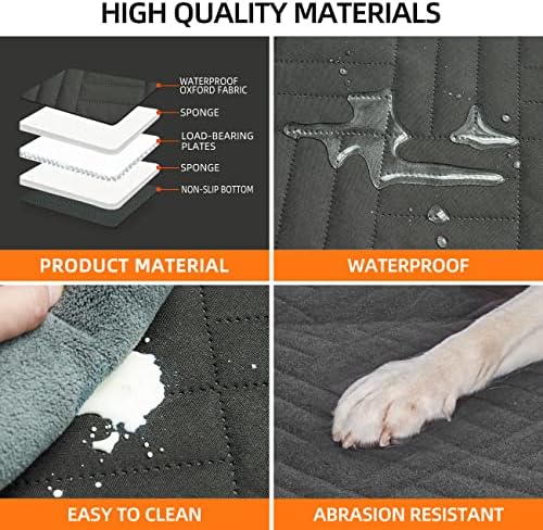 YJGF Hard Bottom Dog Car Seat Cover - Image 5