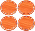 4PCS Bling Cup Holder Coaster, 2.75 Inch Auto Car Cup Holder Insert Coasters by MEAJOO