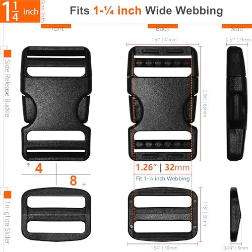 Nylon Straps 1-1/4 inch Wide - Image 2