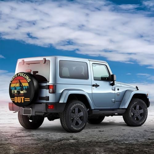 I Hate Pulling Out Spare Tire Cover Wheel Protectors Waterproof Wheel Covers - Image 5
