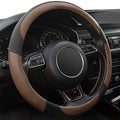 Steering Wheel Covers Black Universal Microfiber Leather, Suitable by Xizopucy