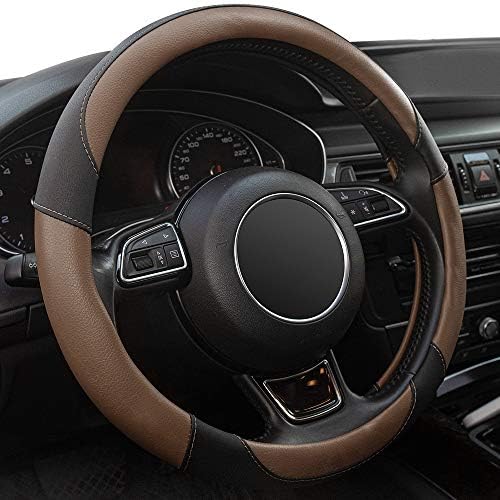 Steering Wheel Covers Black Universal Microfiber Leather, Suitable by Xizopucy