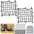 GSPSCN 16"x16" Portable Heavy Duty Cargo Net Stretches to 47"x47" by GSPSCN