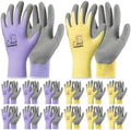 toolant Crinkle Latex Work Gloves, 12 Pairs by toolant