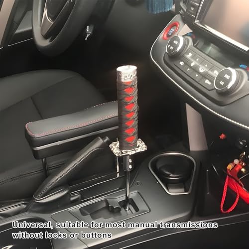 KVAEY Samurai Sword Shift Knob, Automotive Katana Manual Transmission Gear - Image 6