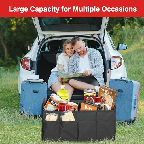 Simple Deluxe 2 Compartments Trunk Organizer - Image 4